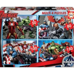 Educa Puzzle Multi 50-80-100-150 Piezas Avengers - 16331