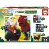 Educa Puzzle Progresivo 12-16-20-25 Piezas Spidey and His Amazing Friends Dino-Webs