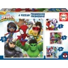 Educa Puzzle Progresivo 12-16-20-25 Piezas Spidey And His Amazing Friends - 19295