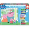 Educa Puzzle Progresivo 6-9-12-16 Piezas Peppa Pig - 15918