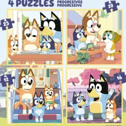 Educa Puzzle Progresivo 12-16-20-25 Piezas Maleta Bluey - 19830
