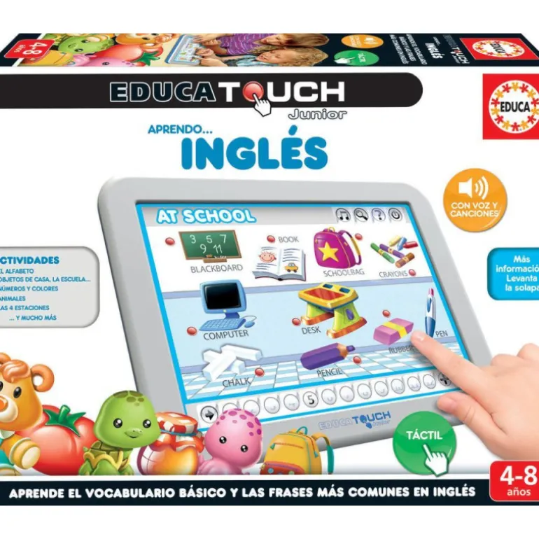 Educa Touch Junior Aprendo... Inglés Juego Educativo