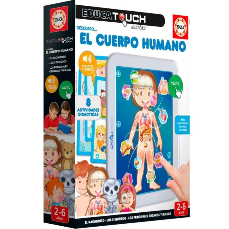 Educa Touch Junior Aprendo... Cuerpo Humano