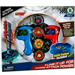 Estadio de Batalla con Peonzas y Lanzadores