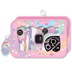 Estuche Unicornio Con Reloj y Accesorios