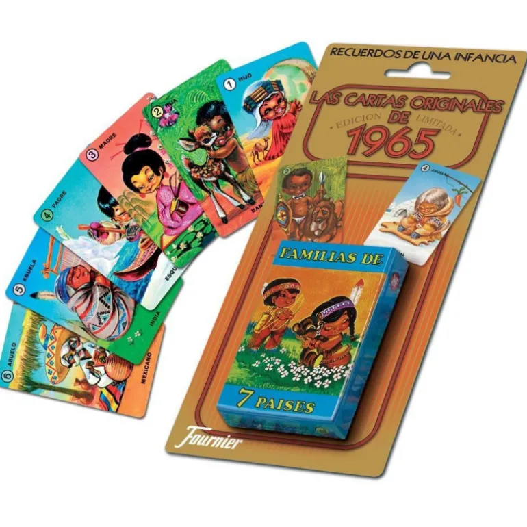 Familias de 7 Países Naipes Infantiles