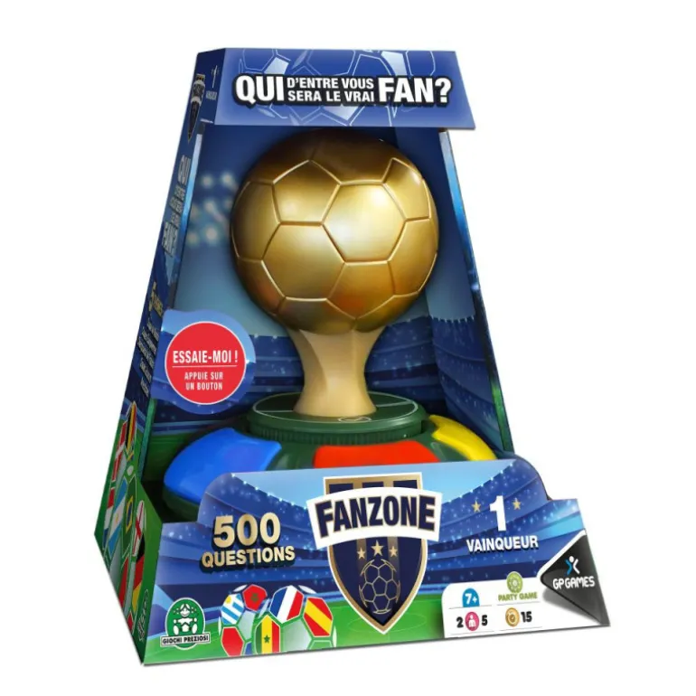 Fanzone Juego de Mesa 500 Preguntas de Fútbol