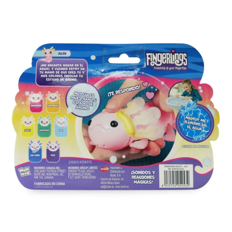 Fingerlings Axolotl Nadador