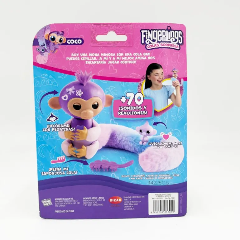 Fingerlings Colas Sorpresa Figura Varios Modelos