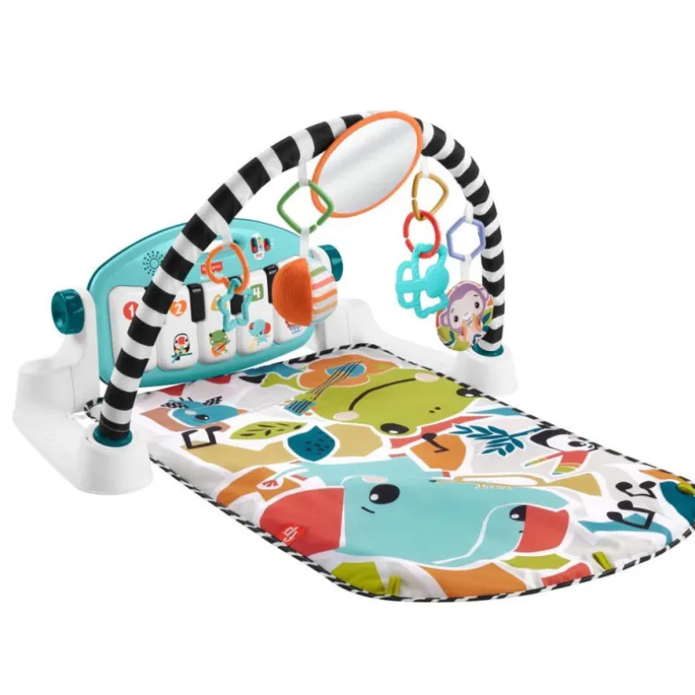 Fisher-Price Kick Play Glow & Grow Alfombra con Piano