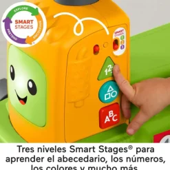 Fisher-Price Ríe y Aprende Tractor 4 en 1 Correpasillos