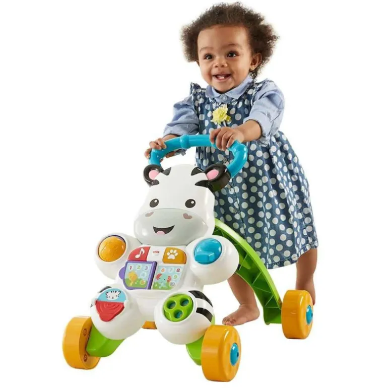 Fisher-Price Ríe y Aprende Cebra Parlanchina Primeros Pasos