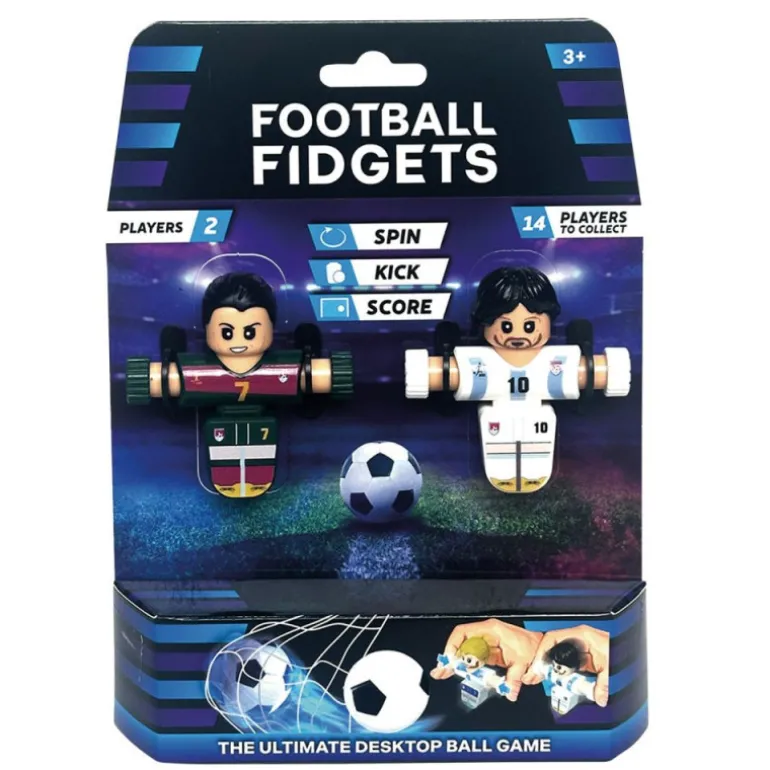 Football Fidgets 2 Jugadores con Pelota Varios Modelos