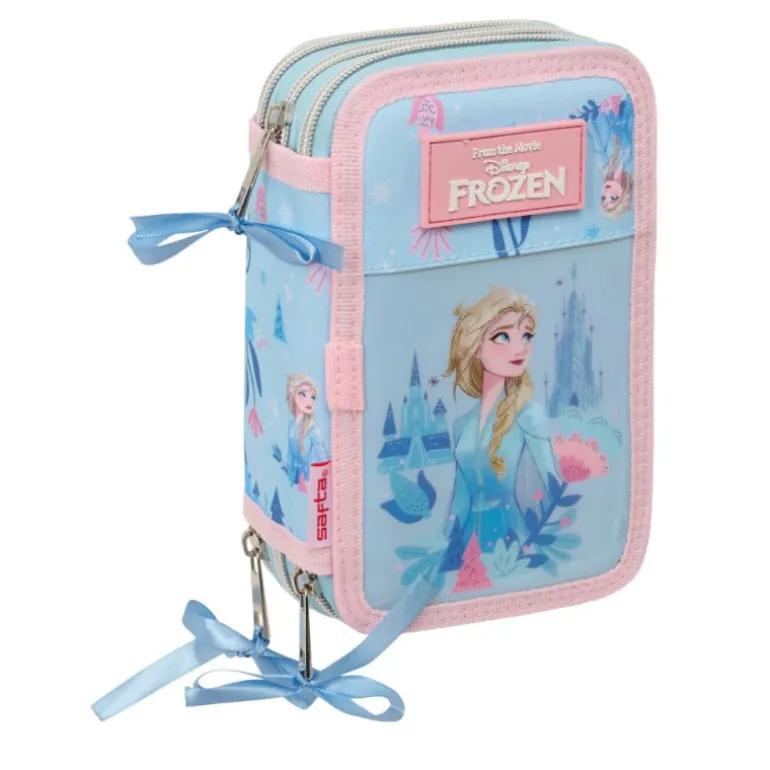 Frozen Ice Magic Plumier Triple 37 Piezas