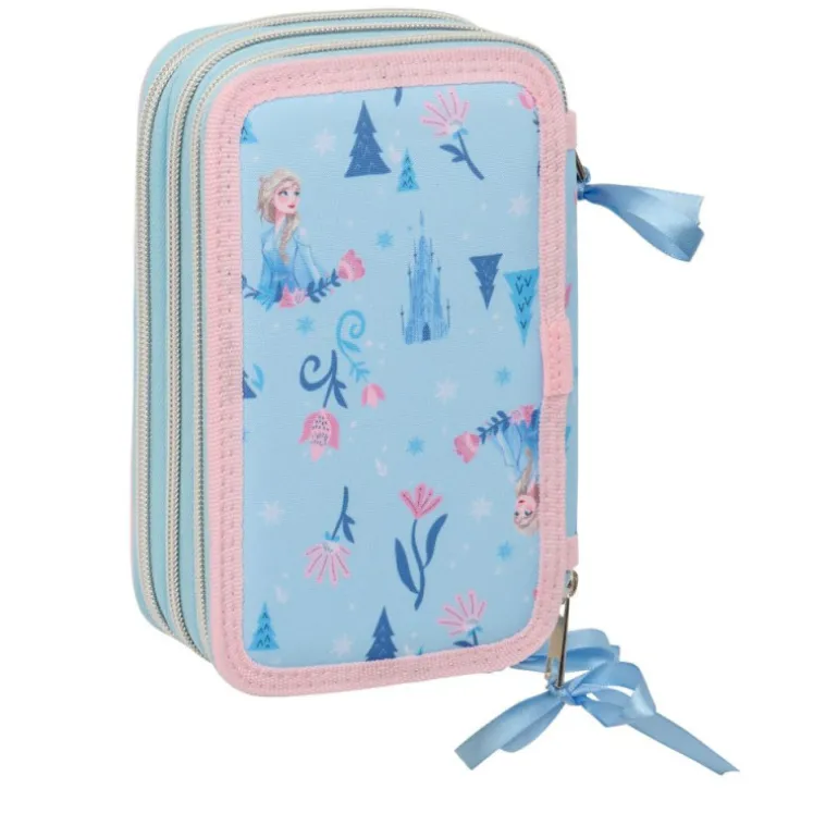 Frozen Ice Magic Plumier Triple 37 Piezas