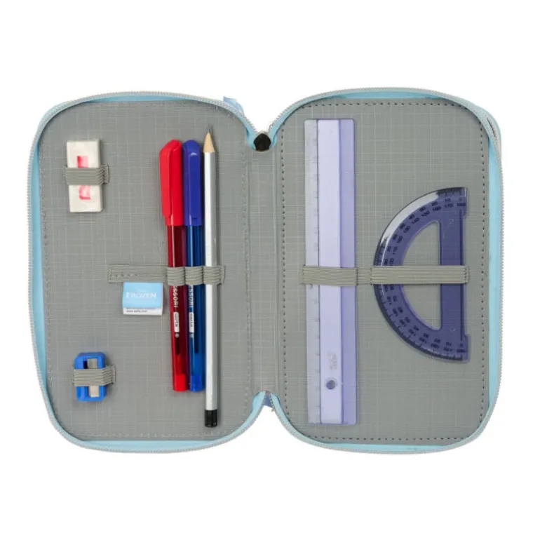 Frozen Ice Magic Plumier Triple 37 Piezas