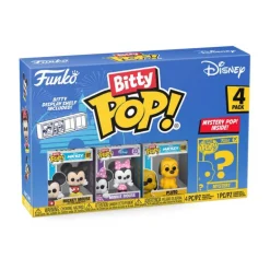 Funko Bitty Pop! Disney Pack 4 Figuras De Vinilo Serie 1 Varios Modelos