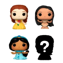 Funko Bitty Pop! Disney Princess 4 Figuras De Vinilo Serie 2 Varios Modelos