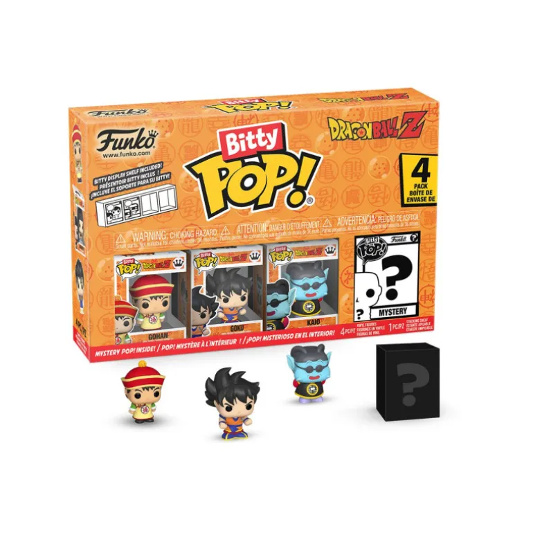 Funko Bitty Pop! Dragon Ball Z Pack 4 Figuras de Vinilo Varios Modelos
