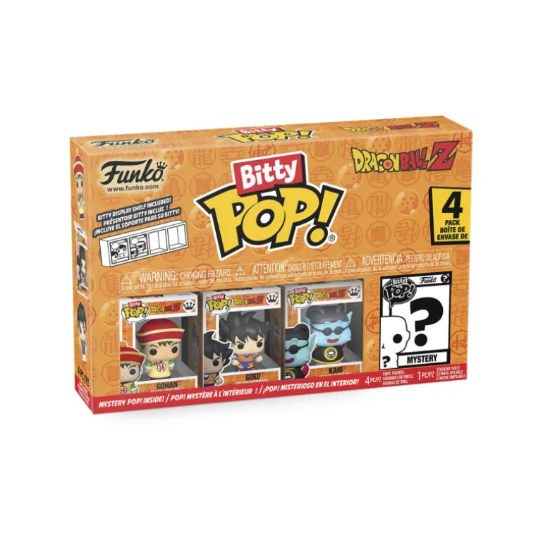 Funko Bitty Pop! Dragon Ball Z Pack 4 Figuras de Vinilo Varios Modelos