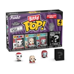 Funko Bitty Pop! Pesadilla Antes De Navidad Pack 4 Figuras De Vinilo Serie 4