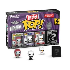 Funko Bitty Pop! Pesadilla Antes De Navidad Pack 4 Figuras De Vinilo Serie 3