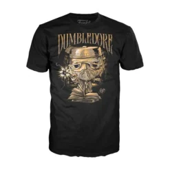 Funko Pop! & Tee Movies Harry Potter Pack Figura de Vinilo Dumbledore y Camiseta Talla S