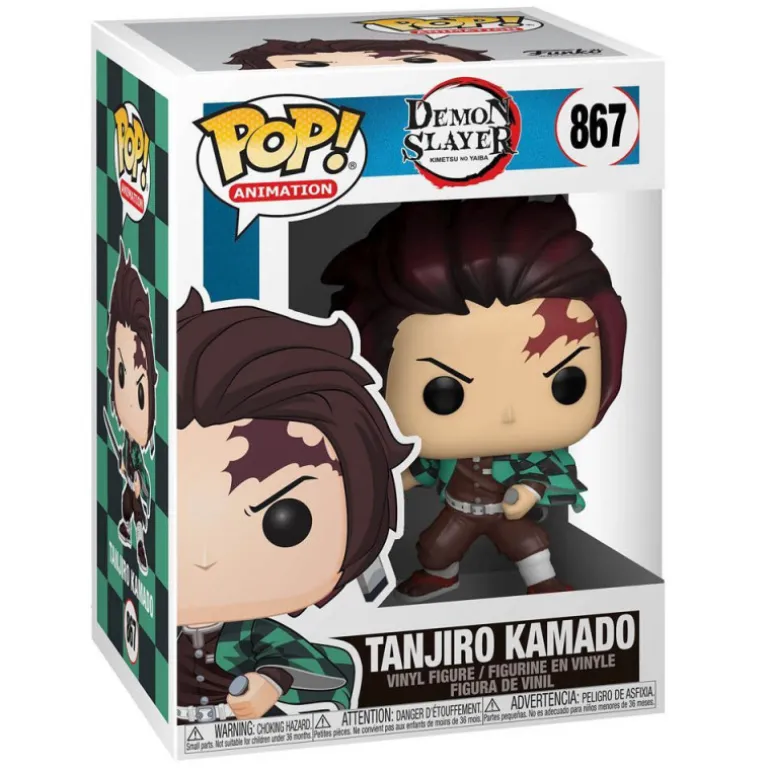 Funko Pop! Animation Demon Slayer Figura de Vinilo Tanjiro Kamado