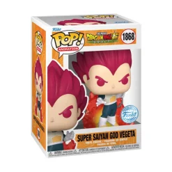 Funko Pop! Animation Dragon Ball Super Figura de Vinilo Super Saiyan God Vegeta Edición Especial