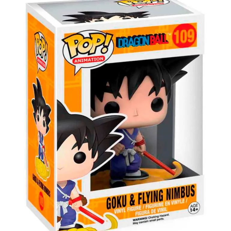 Funko Pop! Animation Dragon Ball Figura de Vinilo Goku y Nube