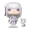 Funko Pop! Animation Re: Zero Figura de Vinilo Emilia con Puck