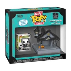 Funko Pop! Bitty Town Figura de Vinilo Jack Skellington y la Casa de Jack