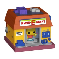 Funko Pop! Bitty Town The Simpsons Figura de Vinilo Bart Simpson y Kwik-e-Mart
