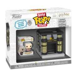 Funko Pop! Bitty Towns Figura Garrick Ollivander y Tienda de Varitas Mágicas