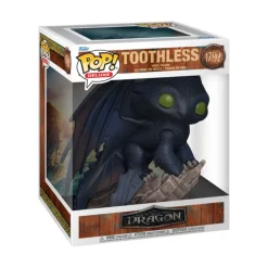 Funko Pop! Deluxe Cómo Entrenar a tu Dragón Figura de Vinilo Desdentao