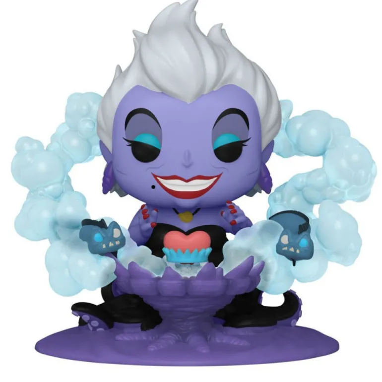 Funko Pop! Deluxe Disney Villains Figura de Vinilo Ursula en el Trono