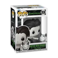 Funko Pop! Disney Frankenweenie Figura de Vinilo Victor con Sparky