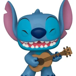 Funko Pop! Disney Lilo y Stitch Figura de Vinilo Stitch con Ukelele