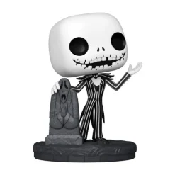 Funko Pop! Disney Pesadiila Antes de Navidad Figura de Vinilo Jack Skellington en Tumba 30 Aniversario