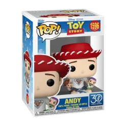 Funko Pop! Disney Pixar Toy Story Figura de Vinilo Andy 30 Aniversario