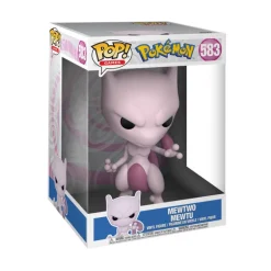 Funko Pop! Games Pokémon Figura de Vinilo Mewtwo Mewtu Jumbo