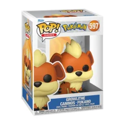 Funko Pop! Games Pokémon Figura De Vinilo Growlithe Caninos · Fukano