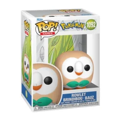 Funko Pop! Games Pokémon Figura de Vinilo Rowlet Brindibou Bauz