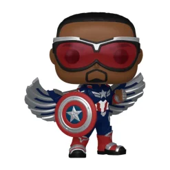 Funko Pop! Marvel Capitán América Brave New World Figura de Vinilo Capitán América