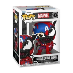 Funko Pop! marvel Figura de Vinilo Carnage Captain America