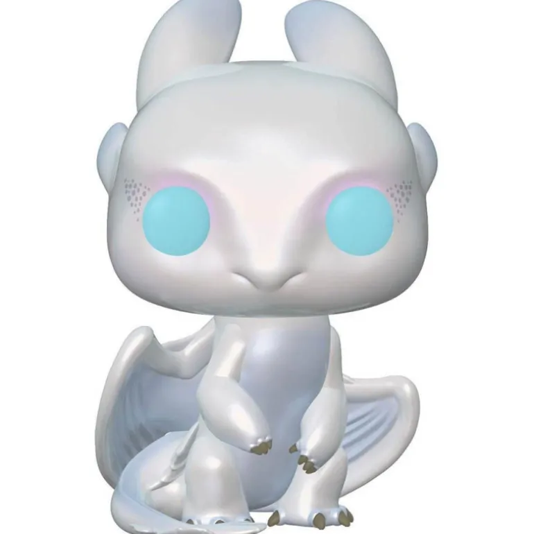 Funko Pop! Movies Figura Vinilo Cómo Entrenar a Tu Dragón 3 Light Fury