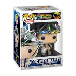 Funko Pop! Movies Regreso al Futuro Figura de Vinilo Doc con Casco