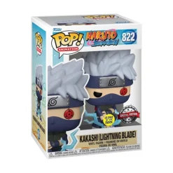Funko Pop! Tees Naruto Shippuden Pack Figura Kakashi Edición Especial Brilla en la Oscuridad con Camiseta Talla XL