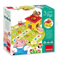 Goula Los 3 Cerditos Juego de Mesa Cooperativo