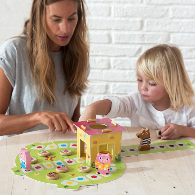 Goula Los 3 Cerditos Juego de Mesa Cooperativo